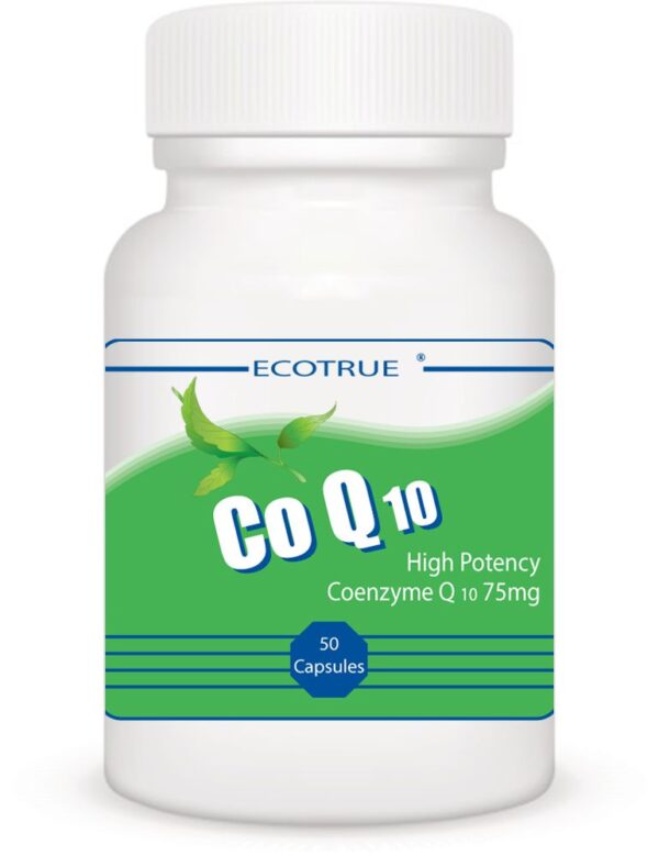 Co Q 10 Coenzyme Q-10 75 mg. 50 Capsules